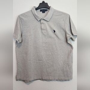 U.S. Polo Assn. Men's Gray Polo Shirt